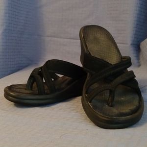 Sketchers Memory Foam Wedge Sandals